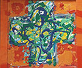 Cross--acrylic-on-canvas-50x50