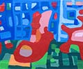 SUNDAY MORNING 70X30 ACRYLIC ON CANVAS